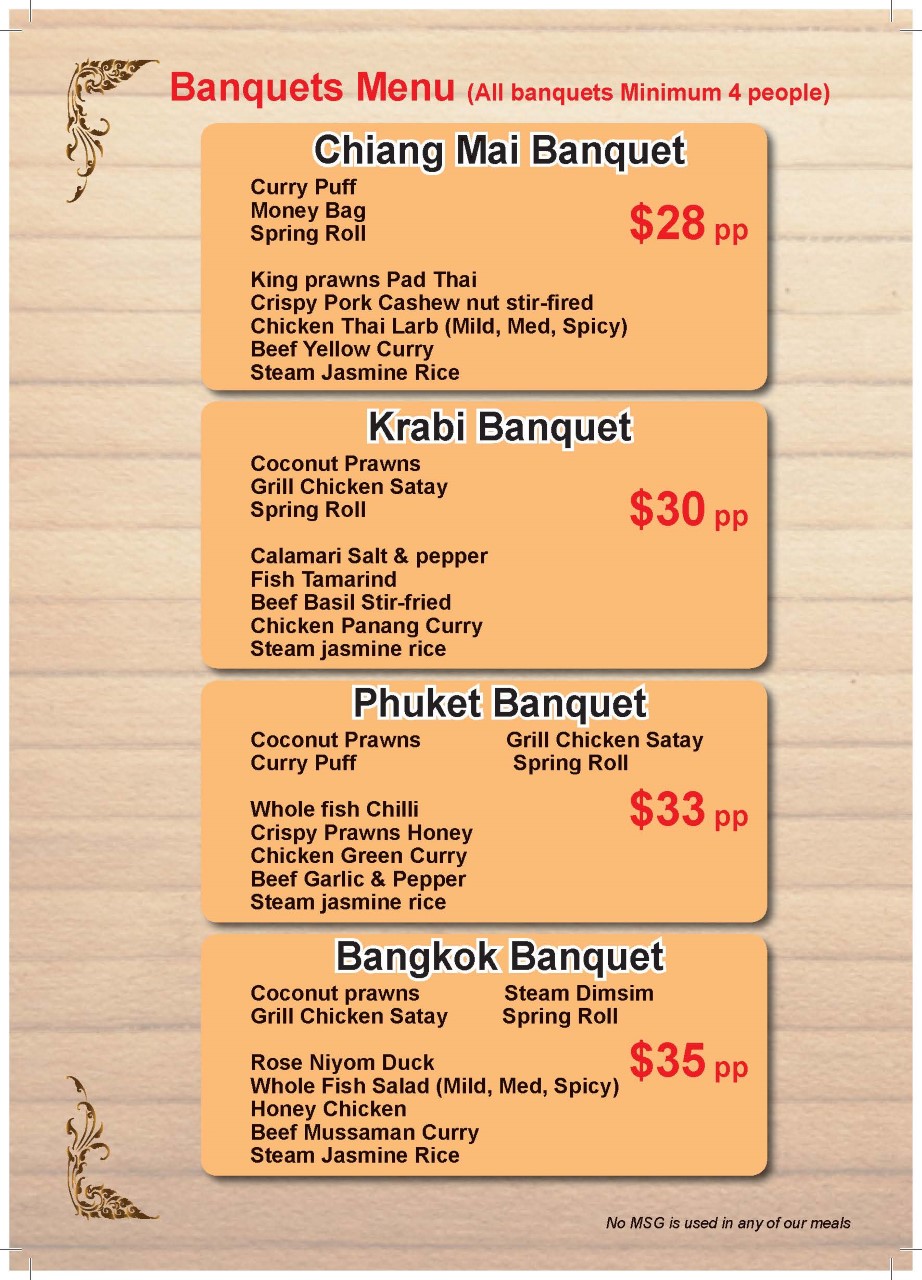 Dine-in Take Away & Delevery Menu