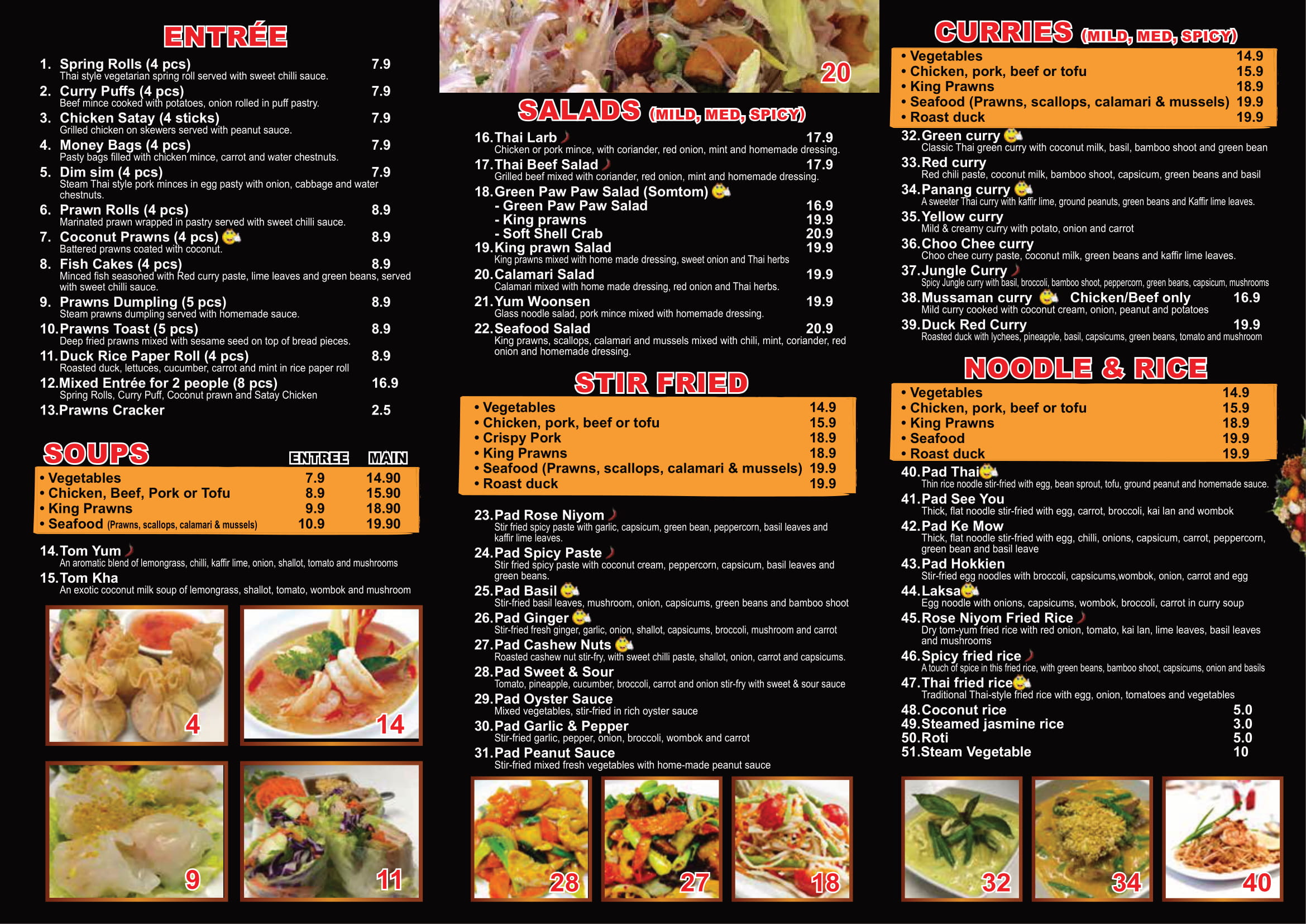 Dine-in Take Away & Delevery Menu